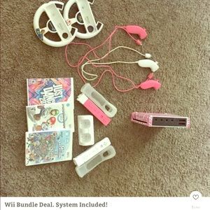 Wii bundle system included